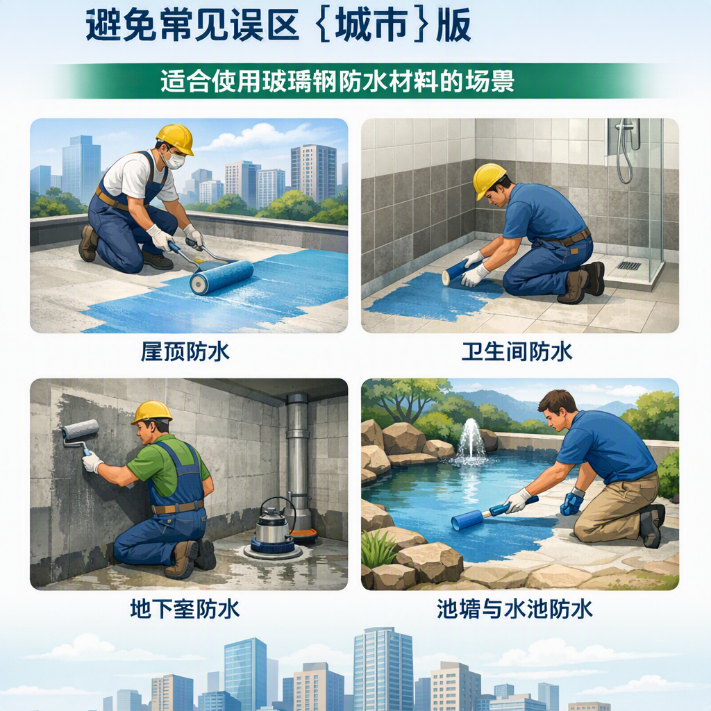 玻璃钢防水材料施工注意事项，避免常见误区 平顶山 版