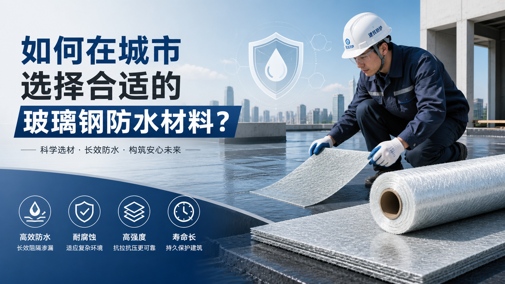 如何在平顶山选择合适的玻璃钢防水材料？