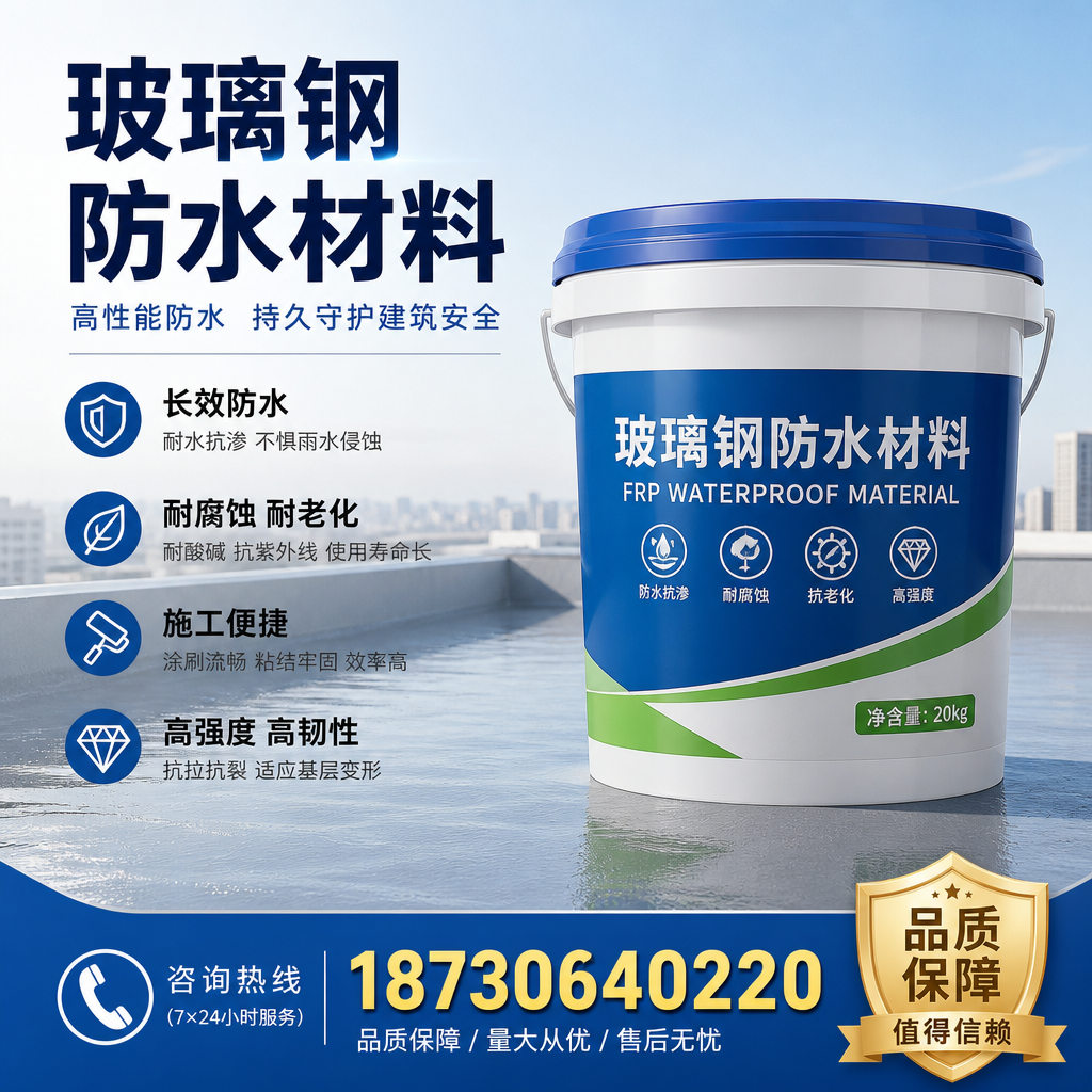 专家解析：玻璃钢防水材料的市场前景分析在 平顶山